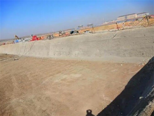 盐池高铁桩基础建设